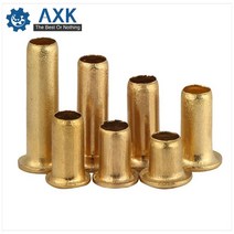 M1.3 x 1000/2.5. 3/3 5/4mm 구리 중공 리벳 양면 회로 기판 PCB 비아스 못, 02 3mm
