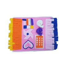 반려견 노즈워크 킁킁 매트 540 x 445 mm, 혼합색상, 1개