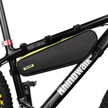 라이노워크 자전거 프레임 가방 방수 프레임백 X21656, 매트그린, 1개