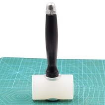 우드카빙키트 가죽 조각 망치 인쇄 도구 3 가지 유형 DIY 공예 소 펀치 절단 바느질 나일론 키트 나, 01 라이트 그레이