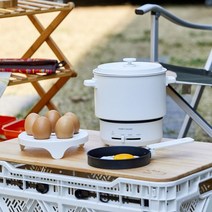 모던하우스분당점 캠핑 3in1 멀티 쿠커 화이트, 캠핑 3in1 멀티쿠커 화이트_LT0221004