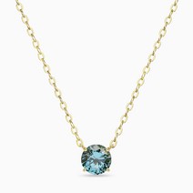 에버링 14K 블루 다이아 목걸이 0.5캐럿 (5부) 시드_NBDM4605 Blue Diamond Necklace Gift