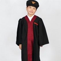 DCW25J 아동 모의법정 법복 판사복, DCW25 자주7호_변호