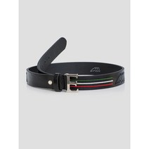 Equiline Eilatt TeamCol.20 유니섹스 가죽 벨트 승마 블랙