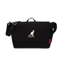 [국내정식매장] 캉골 가방 크로스백 에코백 메신저백 KANGOL 뉴 캔버스 피크닉 2065 블랙 New Canvas Messenger Bag Picnic BLACK