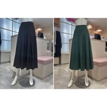 SOUP [SOUP] 허리 밴드 포인트 주름 스커트(SZ3SR35)