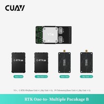 CUAV-새로운 원 투 멀티 스타 패키지 V5 + 비행 케이스 RTK 9Ps GPS 및 P900 무선 측정 콤보 키트 포함, 01 RTK one to Multiple2