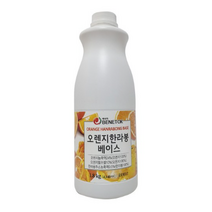 베네톡 오렌지한라봉 베이스 농축액, 1.8kg, 2개