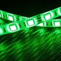 PDW7BA554 블랙띠 led전조등 3칩 LED 자동차전조등 차량라이트 24볼트 자동차전구 롤5M 그린LED 차폭등, 본상품선택