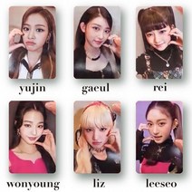 6 개대 Kpop IVE Photocards 앨범 일레븐 자체 제작 Lomo 카드 HD 엽서 팬 컬렉션 선물, H02
