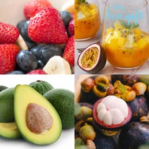 [씨기프트]냉동과일 10kg 1박스 딸기 블루베리 아보카도 패션후르츠 리치 망고스틴 람부탄 카페 도매, 냉동아보카도 다이스 10kg