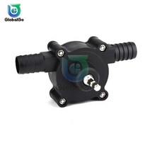 소형 양수기 미니 농업용 엔진 펌프 휴대용 전기 드릴 자체 프라이밍 전송 오일 유체, 없음