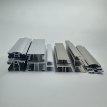 폴리카보네이트 렉산 부자재 덮개바 마감바 H바 연결바 가스켓 실리콘, 마감바(실버) 10T_2000mmX3개, 1개