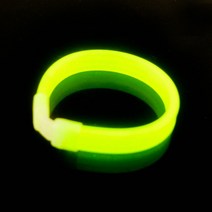 JEB198376팔찌 콘서트 야광 형광 (콘서트야광손목밴드)KC인증, 옐로우