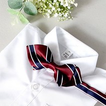키즈톡톡 뾰족보타이-곤색줄 보타이 나비타이