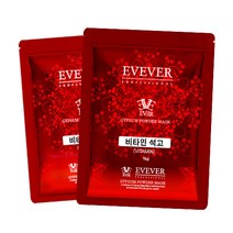 피부관리실/병원 납품용 이브에버 비타민석고 열석고팩 1kg 15개, 1개입