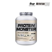 BUP 프로틴몬스터 WPC 쿠키앤크림 헬스보충제 유청단백질가루 단백질보충제 프로틴, 2kg, 1통