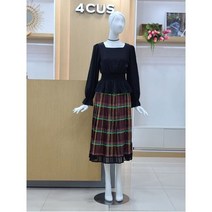 포커스 W몰 4CUS(포커스) FF1H7SK0030 네온 체크 스커트