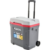 이글루 래티튜드 30QT 롤러 쿨러 바퀴달린 아이스박스 28.5L 그레이 회색