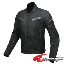 코미네 여름 프로텍트 하프 메쉬 자켓 JK-141 BLACK-RED