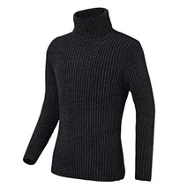 남성 골지 폴라넥 니트 9820 겨울 목폴라 스웨터 심플 기본템 데일리 나들이 모임