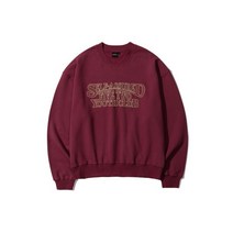 OIOI 오아이오아이 SELF-ASSURED SQUARE NECK SWEATSHIRT MAGENTA