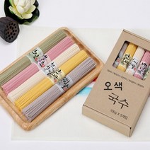 명품의가치 국수 흑미 현미 선물용 잔치 소면 돌잔치 선물세트 100g5개, 100g, 1개