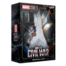 직소퍼즐 마블 10주년 캡틴아메리카 시빌워 1000피스 M1024, 단품, 단품