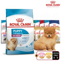 로얄캐닌 미니인도어퍼피 3kg(생후3개월~10개월까지/10kg미만소형견용), 2포이상구매시 데일리 미니캔 1개 증정, 24.05