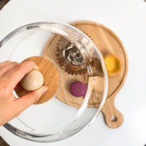 손잡이 아크릴 음식 케이크 푸드커버, 푸드커버 대, 1개