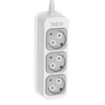 태주산업 부엉이클릭탭 일반형 그레이 3구, 5m, 1개