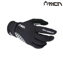 MCN 스마트폰터치 싸이클 라이딩 로드 MTB 자전거 장갑 모음, 02 엘사 블랙 남성용 장갑