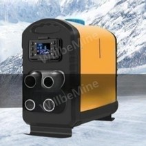 무시동히터 전기차 베바스토 최신형 리모컨 캠핑무시동히터, 12V 옐로우 수직형, 1개