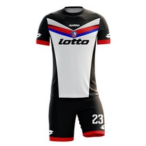 로또 축구유니폼 LOTTO 235A(검정색/백색)
