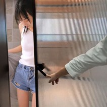 모루 유리 필름 시트지 욕실 샤워부스 창문 시선 차단 가게 쇼윈도 접착, 타입 A60x200cm