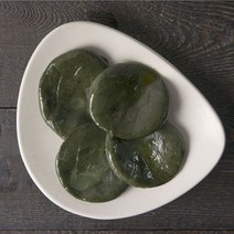 (국내산쌀)쑥개떡 400g 아침대용 개별포장떡, 1