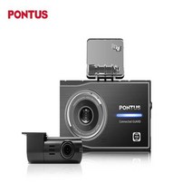 폰터스 PONTUS 어둠에도 강력한 프리미엄 커넥티드 2채널 블랙박스, 블랙박스+GPS