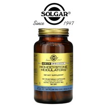 솔가 Solgar Homocysteine 호모시스테인 컨트롤 시아노코발라민 비타민 B12 B6 피리독신 120 베지캡슐