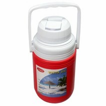 헨리더 보온병 보냉병 캠핑 등산용 물통 레드 1.25L, 단품