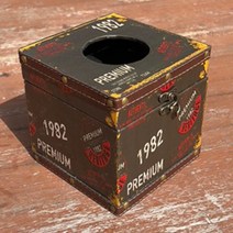 더웨스트 빈티지 냅킨 케이스 두루마리 휴지 호환가능, 1. 1982프리미엄