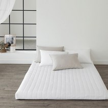 [파르페by알레르망] 큐브 인견서커 토퍼 매트리스 Q