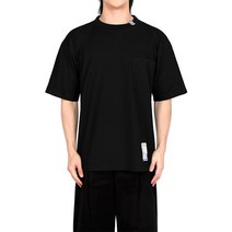 미하라야스히로 22FW 블랙 로고 티셔츠 I08TS531 BLACK