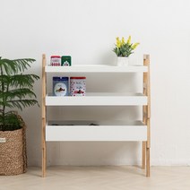 조립식 다용도 원목 선반 수납선반 스탠드선반 화분 선반 DIY 2 size 3단 선반, gst-001 1개 + gst-002 1개