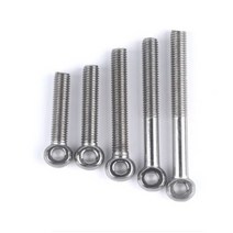 아이볼트 앙카 고리 링 아이너트 스텐 서스 철 M4 M5 M6 M8 M10 M12 M16 5pcs 미터법 스레드 윙 힌지 나사 아이 볼트 스터드 굴절 식 앵커 볼트 pvc 앵커, m8 5개, 30mm