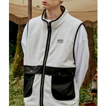 ROMANTIC CROWN DEAR DEER X RMTC폴라폴리스 베스트 조끼 _라이트 그레이 RMTCPOLAR FLEECE VEST_라이트
