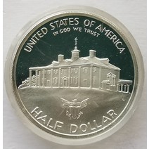 워싱턴 탄생 250주년 미국 1982 50센트 은화 기념주화 기념동전 희귀주화 대박기원선물