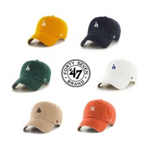 47브랜드 MLB 베이스러너 클린업 볼캡, NY브라운