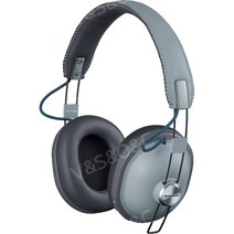 파나소닉 무선 스테레오 헤드폰 RP-HTX80B-H, 매트 블랙