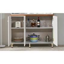 심미 홈카페 하부수납장 1200 주방선반장 뷔페장 DIY