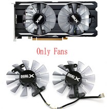 오리지널 사파이어 R7 260 360 460 560 D5 그래픽 카드 냉각 팬 GA91S2H DC12V 0.35A 팬 전용 1 세트, 한개옵션0